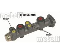 Brake master cylinder Cast Iron 05-0028 METELLI for FIAT SEAT