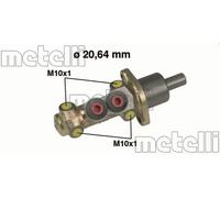 Brake master cylinder Cast Iron 05-0207 METELLI for VW SEAT