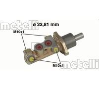 Brake master cylinder Cast Iron 05-0325 METELLI for PEUGEOT FIAT CITROËN