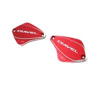 Brake Master Cylinder Cover For DIAVEL 1260 AMG CARBON CROMO STRADA XDIAVEL Front Brake Clutch Fluid Reservoir Cover Motorcycle Accessories CNC Cap