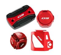 Brake Master Cylinder Cover Motorcycle Accessories Front Rear Brake Fluid Reservoir Tank Cover Oil Filler Cap For MT03 MT-03 YZFR3 YZF R3 2015-2024