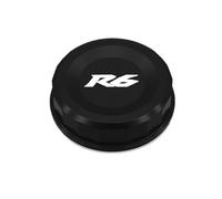 Brake Master Cylinder Cover Motorcycle CNC Aluminum Front Rear Brake Fluid Reservoir Cap Cylinder Cover For R6 YZF R6 YZF-R6 2005-2022 2021