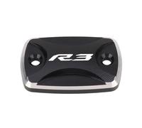 Brake Master Cylinder Cover Motorcycle CNC Front Brake Fluid Reservoir Oil Cup Cap Master Cylinder Cover For YZF-R3 YZF-R25 YZFR3 YZFR25