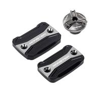 Brake Master Cylinder Cover Motorcycle CNC Front Clutch Brake Fluid Reservoir Cover Engine Oil Cap For Hypermotard Monster 796 795 696 695 821