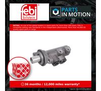 Brake Master Cylinder fits PEUGEOT 1007 KM 1.4 1.6 1.4D 1.6D 2005 on 4601R6 Febi