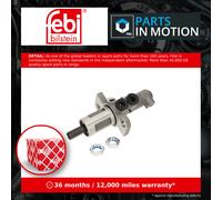 Brake Master Cylinder fits SEAT LEON 1P1 2.0D 05 to 12 1K2614019B Febi Quality