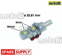 BRAKE MASTER CYLINDER FOR FIAT BRAVO DOBLO METELLI 05-0683