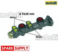 BRAKE MASTER CYLINDER FOR FIAT CINQUECENTO SEICENTO METELLI 05-0150