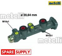 BRAKE MASTER CYLINDER FOR FIAT PANDA REGATA RITMO UNO METELLI 05-0066