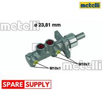 BRAKE MASTER CYLINDER FOR FORD ESCORT METELLI 05-0377