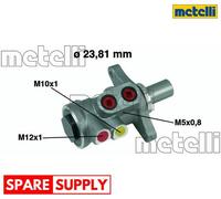 BRAKE MASTER CYLINDER FOR FORD FIESTA FUSION METELLI 05-0448