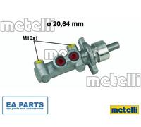 Brake Master Cylinder for OPEL AGILA METELLI 05-0396 NEW