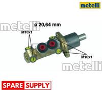 BRAKE MASTER CYLINDER FOR RENAULT 19 CLIO ESPACE EXPRESS METELLI 05-0059