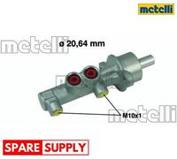 BRAKE MASTER CYLINDER FOR VAUXHALL COMBO CORSA CORSAVAN METELLI 05-0538