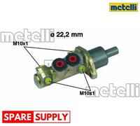 BRAKE MASTER CYLINDER FOR VW CABRIO CADDY CARAVELLE T4 BUS METELLI 05-0196