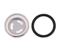 Brake Master Cylinder Sight Glass, Universal O Ring Seal Reservoir with 18mm Conversion Fit for Motorcycle Front Rear Brake System Tuning Auto Enthusiasts Custom Builds