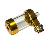 Brake Master Cylinder Tank for Motorbike Red Blue(Gold) | Aluminum nylon mix, prevents oil leaks, easy install, includes bracket, modifies master cylinder