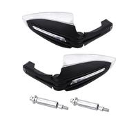Brake Motorcycle Protector Motorcycle LED Hand Guard Shield with Turn Signal Light Guards Universal 22mm 7/8 1 Pair Windproof