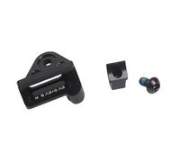 Brake Mount Adapter For Sram Matchmaker To For I-spec Ev Conversion, Cnc Aluminum Alloy Black Shifter Clamp Compatible With M9100 M9200 M8100 M7100 M6100 Series(A)
