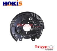 Brake drum cover 6117074 METZGER for TOYOTA YARIS/VITZ YARIS VERSO / FUN CARGO