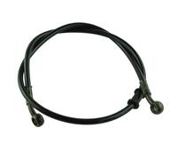 Brake Oil Hose 500mm-1000mm Motorcycle Brake Hose Braided Steel Oil Line Pipe(700mm)