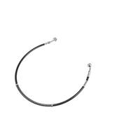 Brake Oil Hose Line 10mm ID Motorcycle Hydraulic Brake Line Oil Hose Pipe Stainless Steel Braided Cable Black 60cm/90cm/130cm 1.4M-1.9M Motorcycle Brake line