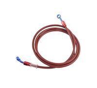 Brake Oil Hose Line Dirt Bike Enduro Motocross Accessories for Suzuki M10 Tuning Motorcycle Brake Disc Oil Pipebrake Hose(Red 150cm)