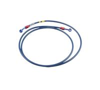 Brake Oil Hose Line Dirt Bike Enduro Motocross Accessories for Suzuki M10 Tuning Motorcycle Brake Disc Oil Pipebrake Hose(Blue 180cm)