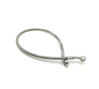 Brake Oil Hose Line for Suzuki 300-2200MM Only Silver Braided Cable 10mm Banjo Pipe Motorcycle Hydraulic Brake Hose Line(1900MM-Silver)