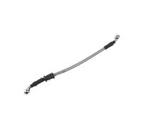 Brake Oil Hose Line Pipe Line Braided Oil Hose 10mm Banjo for Suzuki Short 27 34 40MM Motorcycle Hydraulic Brake Hose Line Cable(Sliver 27CM)