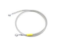 Brake Oil Hose Line Pipe Line Braided Oil Hose Brake Hose Hydraulic DOT Line Cable for 10mm 28° Banjo 400mm-2400mm(180cm)