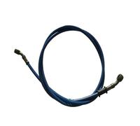 Brake Oil Hose Line PVC Coverred Nylon Core Brake Clutch Oil Hose Line Pipe 100cm Length Colorful Motorcycle Motorbike Stainless Steel Braided Motorcycle Brake line