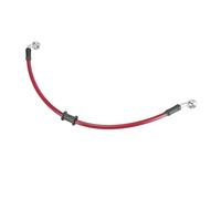 Brake Oil Hose Line Universal 40cm Red Hydraulic Reinforced Stainless Steel Braided Hose Motorcycle Brake Clutch Oil Hose Line Pipe(50cm)