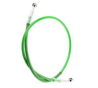 Brake Oil Hose Motorcycle Braided Stainless Steel Brake Oil Hoses Line Pipe 1000mm(Green)