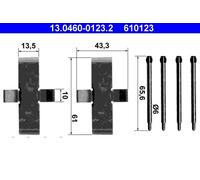 Brake Pad Accessory Kit For BMW 5 72-81 6 75-89 7 77-86 34111150554