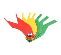 Brake Pad Depth Measuring Gauge - Offset Hand Tool for Brake Pad Thickness Inspection, 13 cm (5.12 in), Red/Yellow/Green Color-Coded Wear Indicators (2mm-12mm) - for UK MOT Preparation