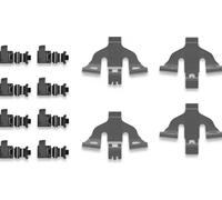 BRAKE PAD FITTING KIT 109-0092 QUICK BRAKE for PORSCHE AUDI