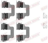 BRAKE PAD FITTING KIT 109-1245 QUICK BRAKE for ABARTH CADILLAC FIAT MINI BMW KIA