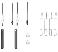 BRAKE PAD FITTING KIT 109-1280X QUICK BRAKE for MERCEDES-BENZ VITO Bus V-CLASS