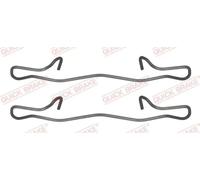 FRONT / REAR ACCESSORY KIT DISC BRAKE PAD FITS: FORD C-MAX II 1.6 TI/1.6 ECOB