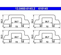 ACCESSORY KIT DISC BRAKE PAD 13.0460-0145.2 FOR CITROËN C3/Pluriel C29HZ 1.6L