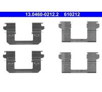 ACCESSORY KIT DISC BRAKE PADS FOR NISSAN HR16DE K9K 292 K9K 282 M9R M1D R9M ATE