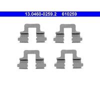 BRAKE PAD FITTING KIT 13.0460-0259.2 ATE for SEAT VW AUDI