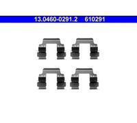 BRAKE PAD FITTING KIT 13.0460-0291.2 ATE for NISSAN MICRA III MICRA C+C III