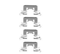 BRAKE PAD FITTING KIT 82512900 TEXTAR for SUZUKI FORD DAIHATSU MAZDA SUBARU