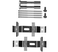 Disc Brake Pad Accessory Kit Front Brembo System Fits Land Rover TEXTAR 82539200