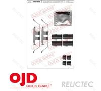 Brake Pad Fitting Kit Accessory BMW:F32,F30,F25,F34,F36,G11 G12,F33,F22,F31