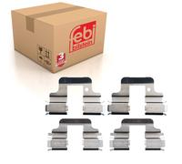 Brake Pad Fitting Kit Fits Ford Galaxy II Mondeo IV S-MAX Febi 185277