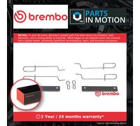 BREMBO A 02 214 Brake pad fitting kit