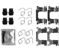 Brake Pad Fitting Kit Front Akebono System Fits Nissan Renault TEXTAR 82543200